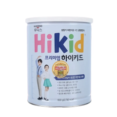 [TẶNG QUÀ] Sữa bột Hikid Premium Hàn Quốc 600g dành cho bé từ 1 - 9 tuổi