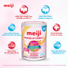Sữa bột Meiji Growing Up Formula số 9 800g cho bé 1 - 3 tuổi