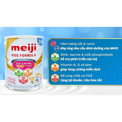 Sữa bột Meiji Kids Formula 900g cho bé 3 - 10 tuổi