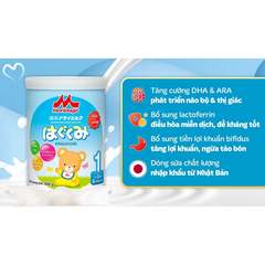 Sữa bột Morinaga Nhật Bản phát triển toàn diện cho bé