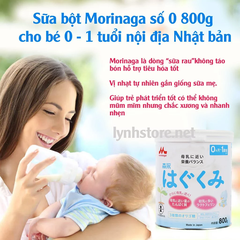 Sữa bột Morinaga nội địa số 0