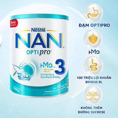 Sữa bột Nan Nga 800g số 3