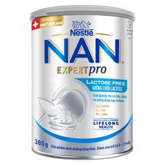 Sữa bột NAN Expert Pro Lactose Free 380g (0 - 3 tuổi)