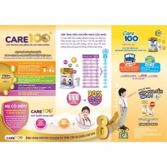Sữa bột pha sẵn Care100 Gold+ 110ml/180ml (lốc 4 hộp)