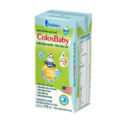 Sữa bột pha sẵn Colosbaby Bio Gold 110ml và 180ml (lốc 4 hộp)