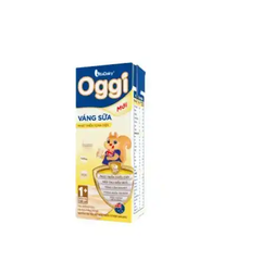 Sữa bột pha sẵn Oggi 1+ Váng sữa 110ml và 180ml (lốc 4 hộp)