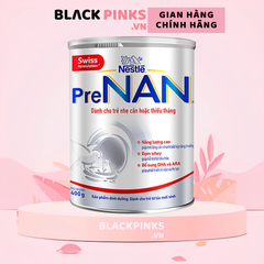 Sữa bột PreNAN 380g (trẻ sơ sinh) dành cho trẻ nhẹ cân, thiếu tháng