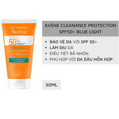 Sữa chống nắng Avène quang phổ rộng cho da dầu mụn 50ml