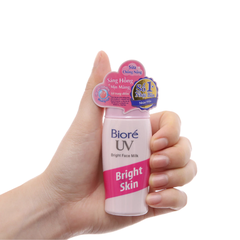 Sữa chống nắng Bioré sáng hồng tự nhiên SPF50+/PA++++ 30ml