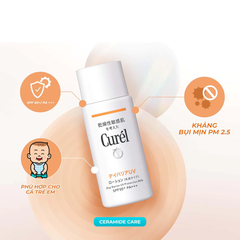 Sữa chống nắng Curél mặt & toàn thân cho da khô nhạy cảm 60ml