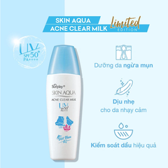 Sữa chống nắng Sunplay Skin Aqua dưỡng da ngừa mụn 25g