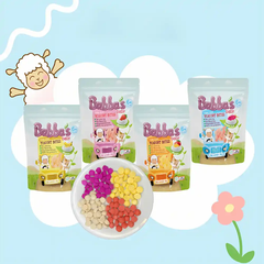 Sữa chua sấy lạnh Babba's vị dâu/xoài/chuối/thanh long đỏ 45g