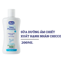 Sữa dưỡng ẩm chiết xuất hạnh nhân 0M+ Chicco 200ml