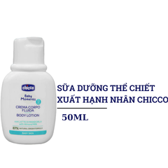 Sữa dưỡng thể chiết xuất hạnh nhân 0M+ Chicco 50ml