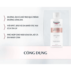Sữa dưỡng thể Eucerin làm sáng da SPF 7 250ml