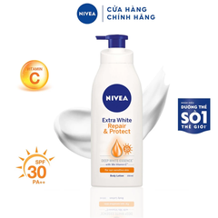 Sữa dưỡng thể nivea phục hồi & chống nắng ban ngày SPF30 PA+++ 350ml