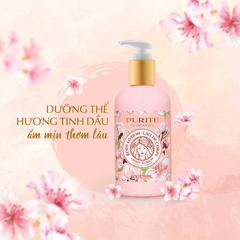 Sữa dưỡng thể Purité mềm mịn hương Hoa Hồng 250ml