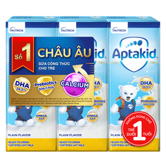 Sữa pha sẵn Aptakid 180ml (3 hộp)