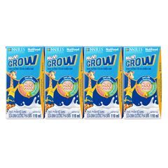 Sữa pha sẵn Nutifood NuVi Grow 110 ml và 180 ml (lốc 4 hộp)