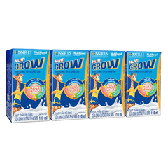 Sữa pha sẵn Nutifood NuVi Grow 110 ml và 180 ml (lốc 4 hộp)