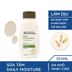 Sữa tắm Aveeno dưỡng ẩm hàng ngày 354ml