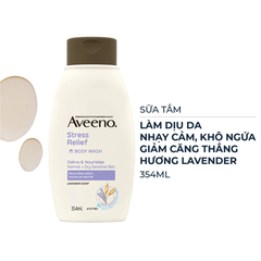 Sữa tắm Aveeno giảm căng thẳng hương Lavender 354ml