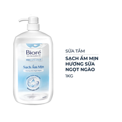 Sữa tắm Bioré ẩm mịn làn da hương sữa ngọt ngào 1kg