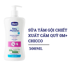 Sữa tắm gội chiết xuất hoa cúc 0M+ Chicco 500ml