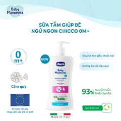 Sữa tắm gội chiết xuất hoa cúc 0M+ Chicco 500ml