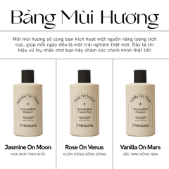 Sữa tắm De Memoria sáng da hương Rose On Venus 300ml