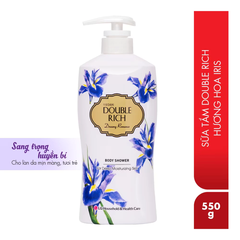 Sữa tắm Double Rich Dreamy Romance hương hoa Iris 550g/800g