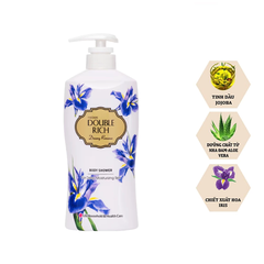 Sữa tắm Double Rich Dreamy Romance hương hoa Iris 550g/800g