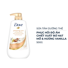 Sữa tắm dưỡng thể Dove phục hồi độ ẩm da khô 500g