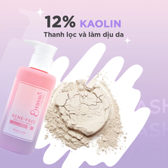 Sữa tắm Emmié đất sét ngừa mụn hương Peachy Love 250ml
