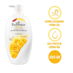 Sữa tắm Enchanteur nước hoa dưỡng da Charming 650g
