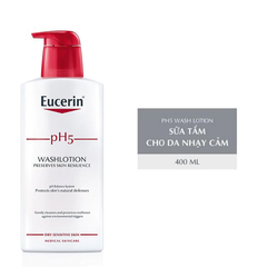 Sữa tắm Eucerin dịu nhẹ cho da nhạy cảm 200ml/400ml/1000ml