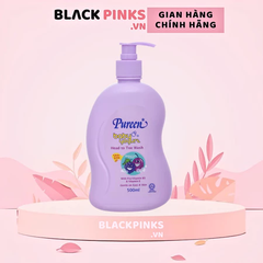 Sữa tắm & gội 2in1 cho bé Pureen tinh chất sữa chua hương trái cây 500ml (dành cho mọi độ tuổi)