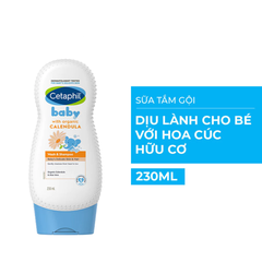 Sữa tắm gội Cetaphil dịu lành cho bé tinh chất hoa cúc 230ml/400ml