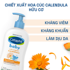Sữa tắm gội Cetaphil dịu lành cho bé tinh chất hoa cúc 230ml/400ml