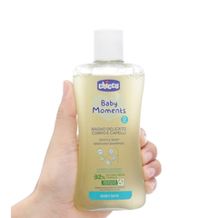 Sữa tắm gội chiết xuất yến mạch 0M+ Chicco 200ml