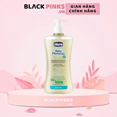 Sữa tắm gội chiết xuất yến mạch 0M+ Chicco 500ml