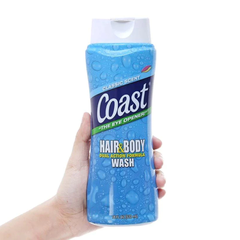 Sữa tắm gội Coast dành cho nam 532ml/946ml