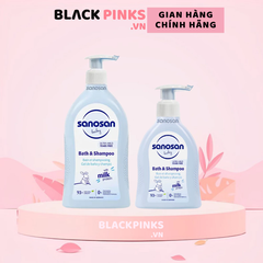 Sữa tắm gội dành cho bé Sanosan 200ml/500ml