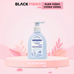 Sữa tắm gội dành cho bé Sanosan 200ml/500ml