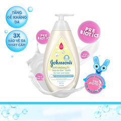 Sữa tắm gội Johnson’s Baby toàn thân mềm mịn cho bé 500ml