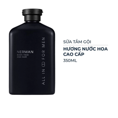 Sữa tắm gội Nerman hương nước hoa cao cấp 350ml