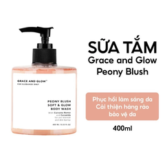 Sữa tắm Grace And Glow Peony Blush phục hồi, sáng da 400ml