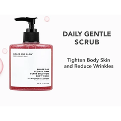 Sữa Tắm Grace And Glow Rouge 540 Tẩy Da Chết 400ml