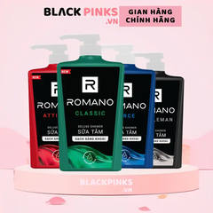 Sữa tắm hương nước hoa Romano Classic/Attitude/Force/Gentleman 650g