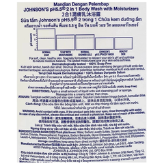 Sữa tắm Johnson's Adult 2 trong 1 cấp ẩm cho người lớn 750ml